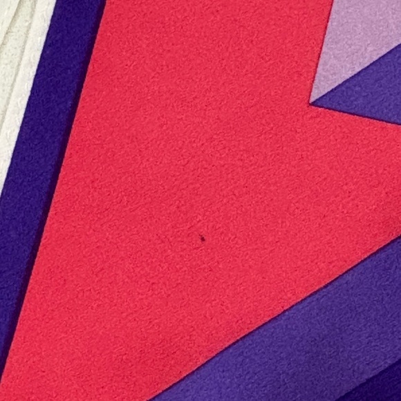 VINTAGE Vera Neumann Geometric Silk Scarf - Picture 9 of 11